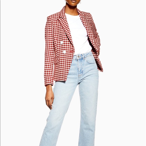 NWT Topshop Check Jacket - Picture 4 of 6